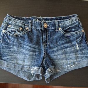 Ariya denim shorts